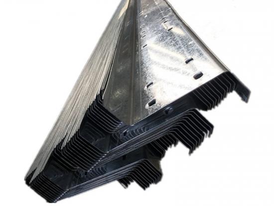 Steel channel for building materials
